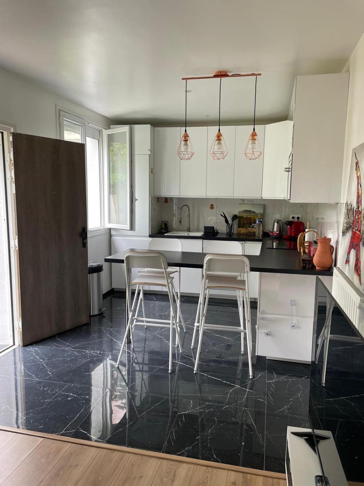Charmante Maison Avec Jardin Aux Portes De Paris Vitry-sur-Seine Bagian luar foto
